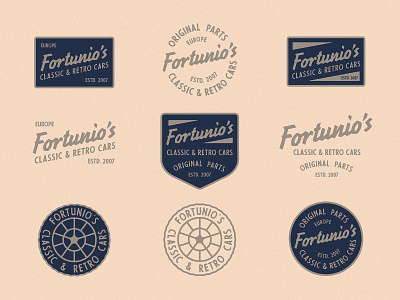 Fortunio's Classic & Retro Cars - Branding
