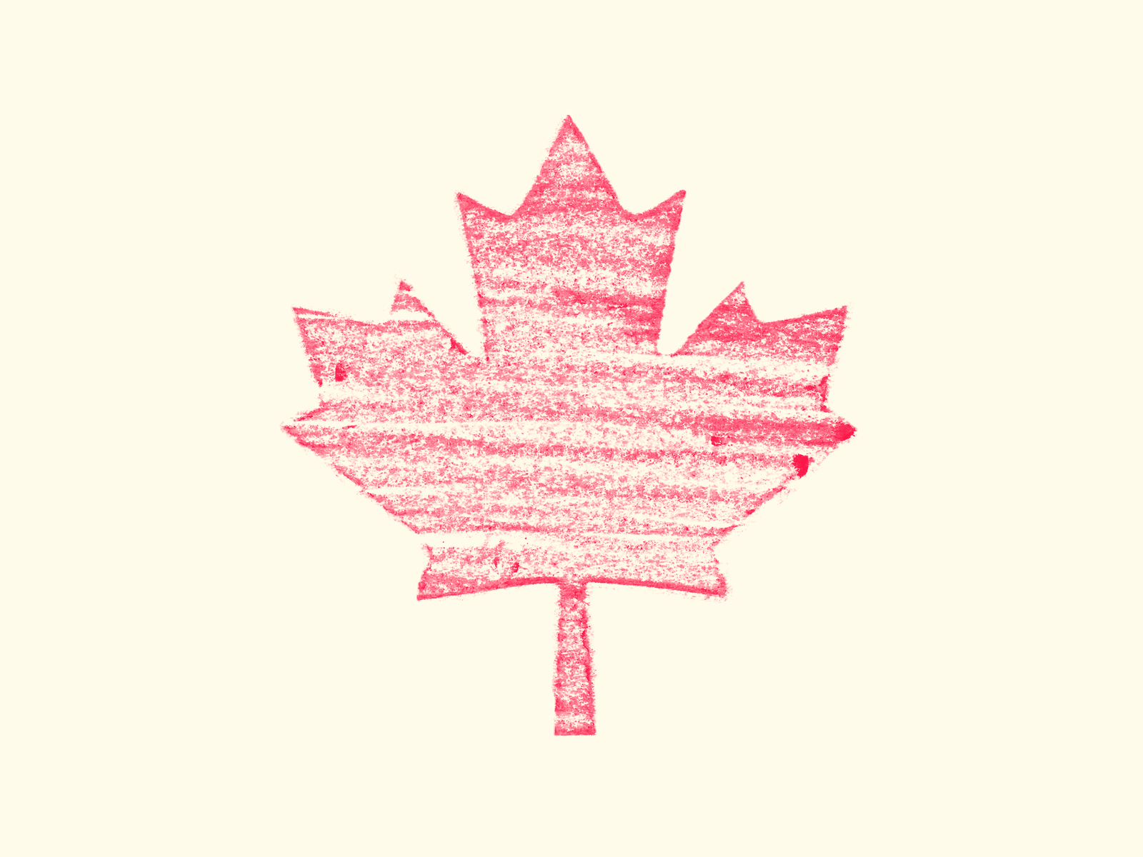 Oh Canada! - Textured animated GIF