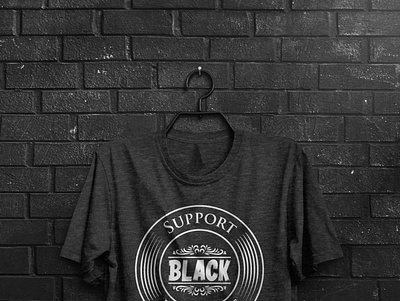 Support Black Educators graphic design tshirt