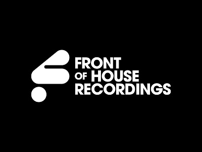 FOHR - V3 logo design branding dj graphic design house music icon logo designer logomark record recordings records typography