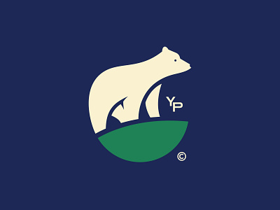 Yellowstone Park Hotels - Logo badge badgedesign bear branding logo logo designer logomark park typography vintage logo