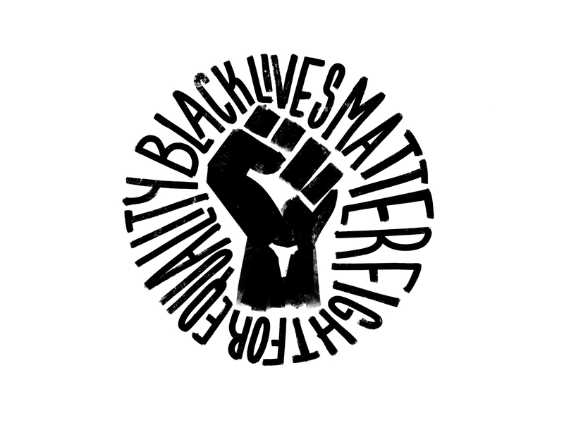 Black Lives Matter blacklivesmatter graphic design lettering logo logomark typography
