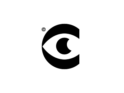 Commuter Films - C Eye branding clean design eye eyeball film logo films graphic design icon logo logo designer logomark logos minimalist simple