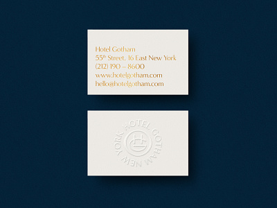 Luxury Hotel Brand - Business Cards #01