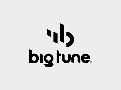Big Tune - Music Management Company branding hiphop logo logo designer logomark logomarks music bars music logo music management music production
