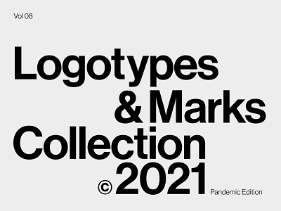 Logotypes & Marks Collection - 2021