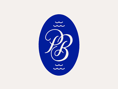 Pacific Beer - Monogram & lettering WIP beer lettering logo logodesign monogram typography