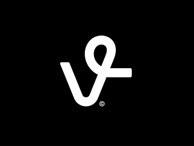 Vision Protocol - Final logo branding logo designer logomark marketing agency simple typography vp logo