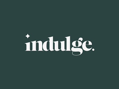 Indulge Logotype Design beds branding logo logo designer logomark luxury matress night retail sleep typography
