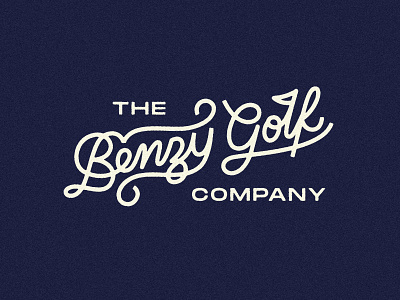 Benzy Golf – Badges & Logotype apparel branding customlettering golf golf brand lettering logo logo designer logomark typography