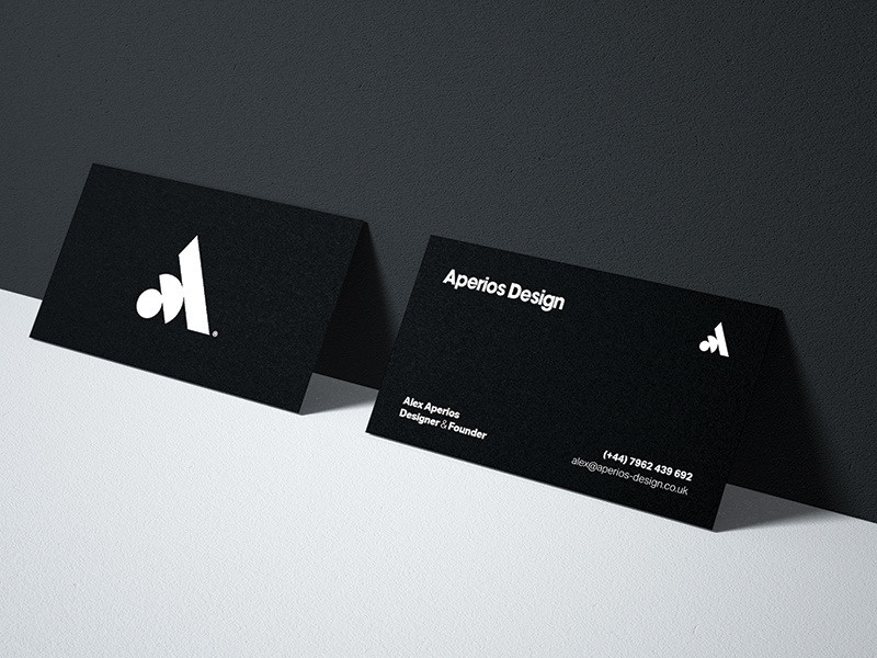 Business Card mockup by Alex Aperios on Dribbble