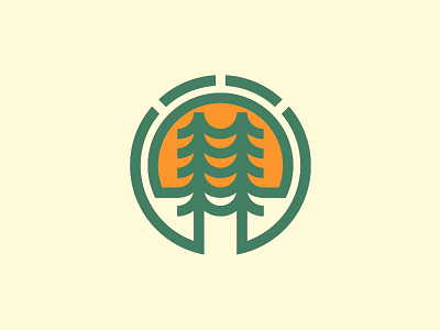 Forest Badge badge design branding forest icon logo designer logomark logos