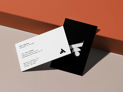 Aperios Design - business card re-design branding business cards cards graphic design illustration logo designer logomark logomarks logos minimalism typography