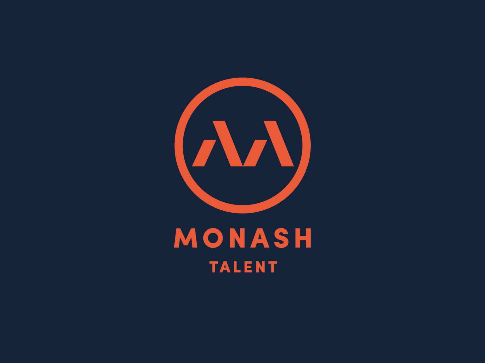 Monash Talent Logo by Alex Aperios on Dribbble