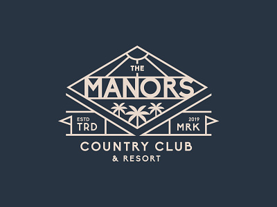 Manors Country Club - Badge Design V2