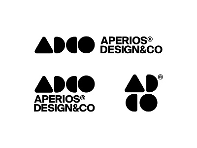 AperiosDesign® Version 1.2 2020 branding designer logo graphicdesign logo logo designer logomark responsive shapes simple typography