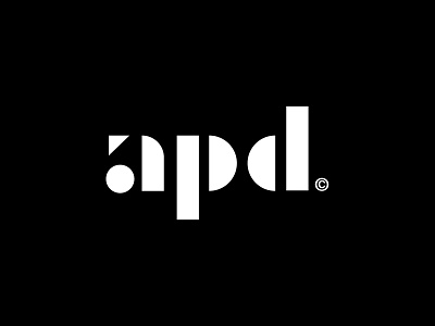 Aperios Design logomarks apd branding graphic design logo logo designer logomark logos personal branding simple typogaphy
