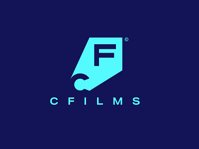 CMTR FILMS 2020 branding cf film festival film logo films logo logo designer logomark logos negative negativespace typogaphy typography