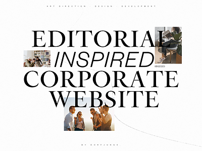 Editorial Inspired Consultancy Website — Case Coming Soon art direction consultancy consulting corporate editorial grid layout portfolio typography webdesign
