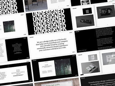 UNDESIGNED – IDENTITY & WEBSITE