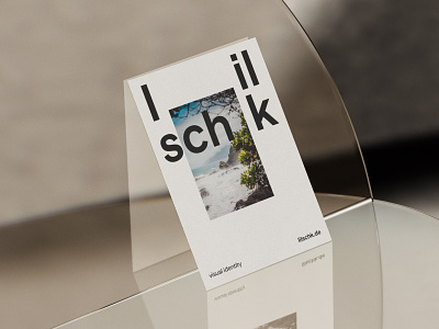 lilschk - visual identity for a photographer branding corporate design dynamic identity logo photographer photography portfolio typography variable logo