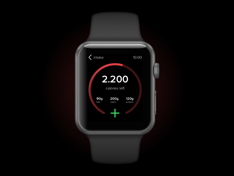 apple watch calorie tracker