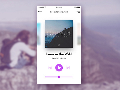 Music Player WIP - UI Challenge #09 daily ui music music player ui challenge ui design