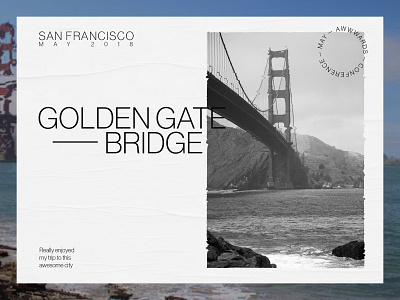 San Francisco - layout and type exploration awwwards design experiment exploration grid layout san francisco typography webdesign
