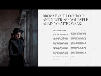 Layout Exploration Fashion Magazine art direction beauty bold clean concept design portfolio editorial fashion grid layout layout exploration magazine portfolio type typography uidesign webdesign website