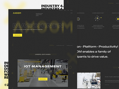 Industry 4.0 Company — Homepage Design Direction