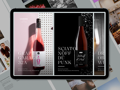 Yummy Stories Behance Case animation behance branding agency case study design design agency folio grid motion portfolio project details project page screen overview transitions typography