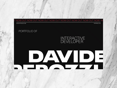 Developer Portfolio — Full Case Study animation awwwards behance case branding case study design developer displacement distortion folio grid motion portfolio project details screen overview sotd storytelling transitions typography webgl