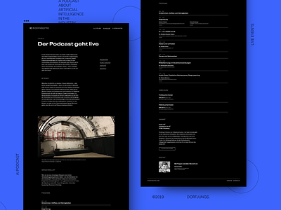 AI Podcast — Events Page