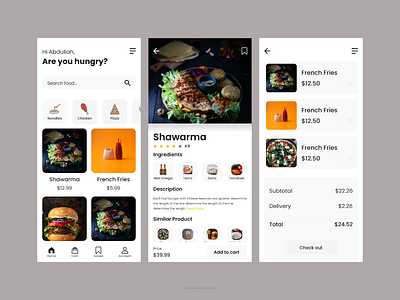 Food Ordering App.