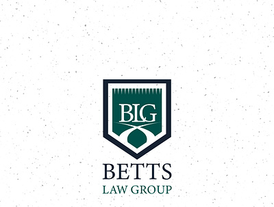 Betts Law Group branding graphic design logo