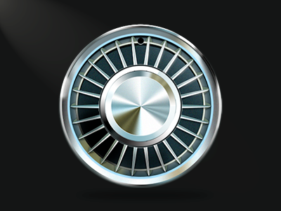 Stealing Hubcaps 60's Vette Icon by Andrew Preble on Dribbble
