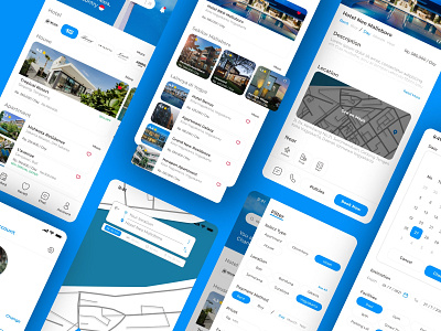 SKUY - Properties & Travel Apps ✈️ ( my UI Exploration )