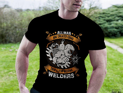 welder t-shirt design adobe illustrator design graphic design t shirt t shirt design vector welder weldering
