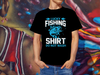 fishing t-shirt design