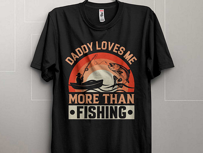 fishing daddy t-shirt design bigfish daddyfishing