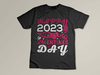 Valentine's day t shirt design i love you every day