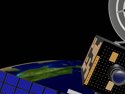 Earth and Satellite