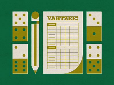 Weekly Design Challenge - Obsession animation cleaning service clothes donut obsession team toothpick yahtzee