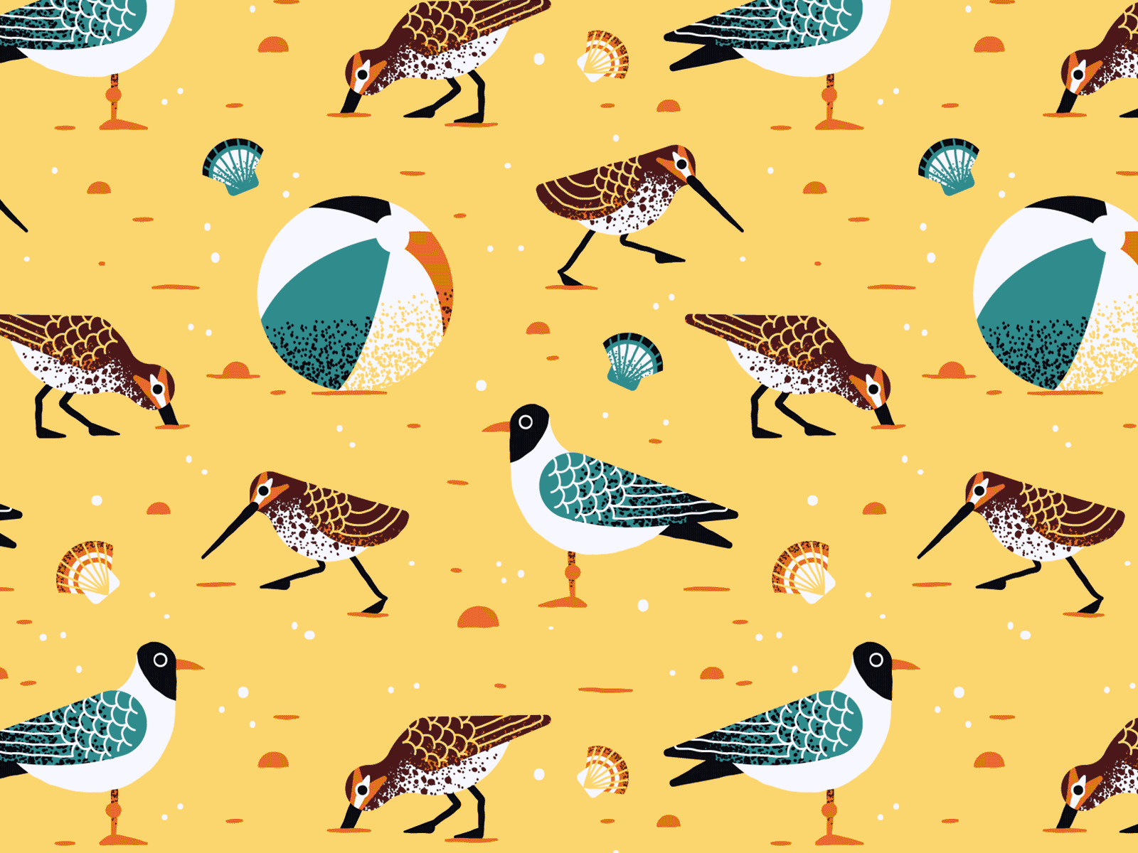 Weekly Design Challenge - Pattern bandana bird glasses halloween icon pattern shape