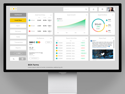 Crypto Dashboard (Mobile & Desktop) crypto dashboard design figma logo ui uiux