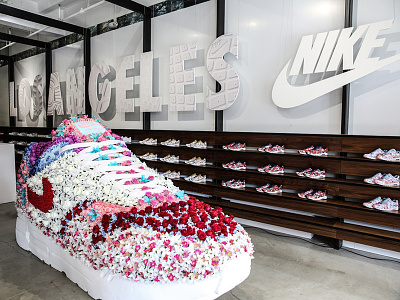 Nike City Collection @ Blends Beverly Hills air max branding footwear nike retail design typography