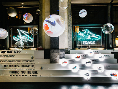 Air Max Day @ KITH in NYC air max day branding design nike retail design typography