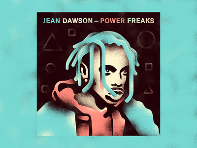 9. Power Freaks 2020 album cover art jean dawson man music person portrait song vinyl