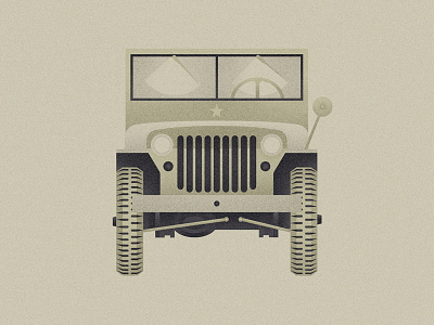 Jeep Willys army illustration jeep off road u.s. willys