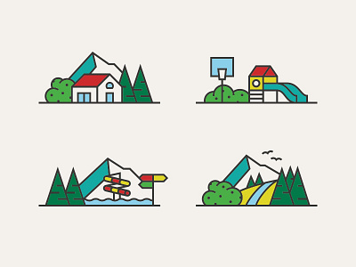 Dovalovo Residence bird design dovalovo house icon icon set mountain nature playground tree